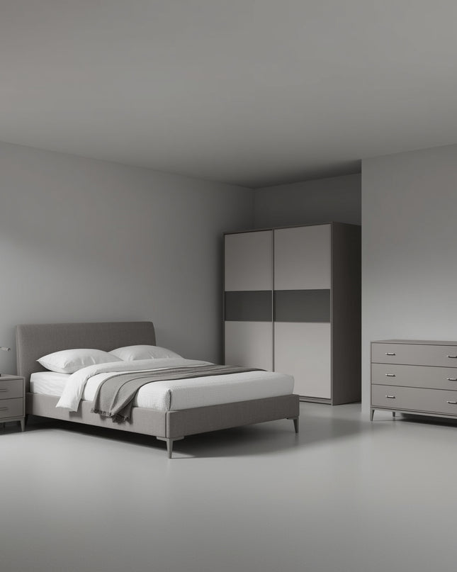 Set Dormitor Complet MODENA GRI