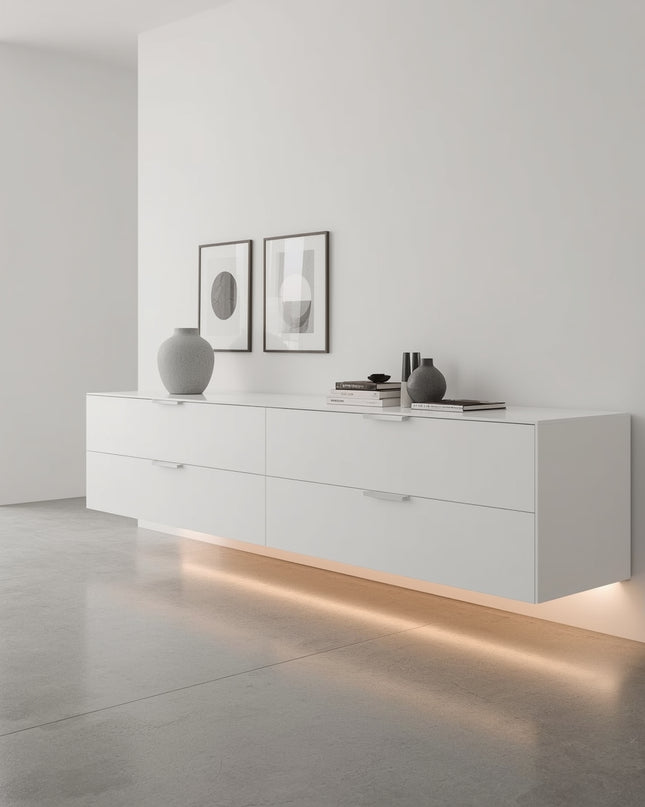 Comoda LUNO WHITE