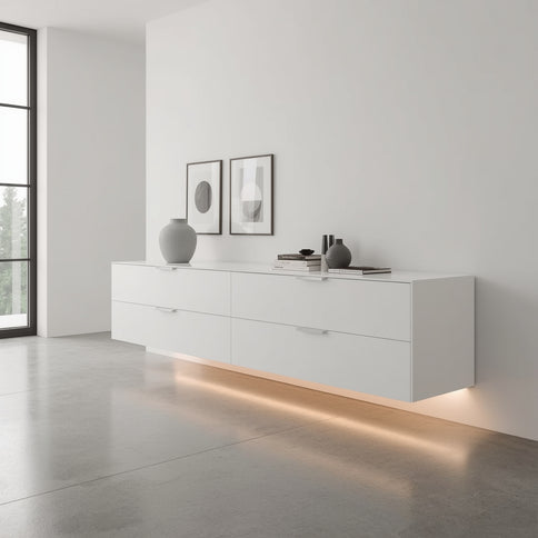 Comoda LUNO WHITE